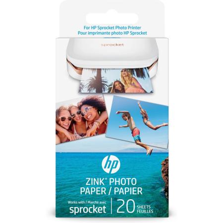 HP Zink Paper 20 Pack 2x3