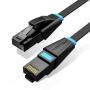 Cable de Red RJ45 UTP Vention IBJBI Cat.6A/ 3m/ Negro