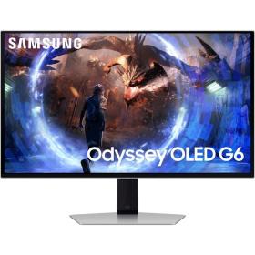 Monitor Gaming Samsung G6 Odyssey OLED S27DG602SU 27'/ QHD/ 0.03ms/ 360Hz/ Regulable en Altura/ Plata