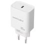 Cargador de Pared Nanocable 10.10.2009/ 1xUSB Tipo-C/ 30W/ Blanco