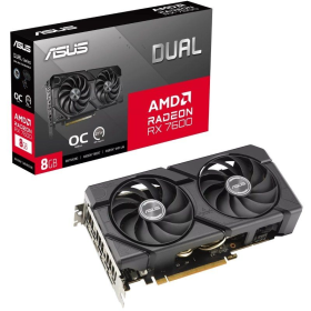 Tarjeta Gráfica Asus Dual Radeon RX 7600 EVO OC/ 8GB GDDR6