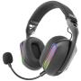 Auriculares Gaming Inalámbricos con Micrófono Mars Gaming MHWPRO/ Jack 3.5/ Bluetooth/ Negros