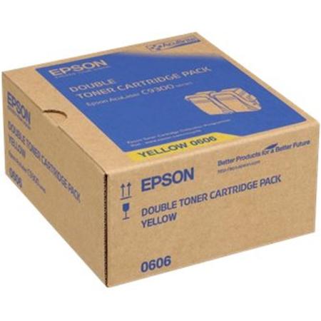 Epson AL-C9300N Toner Cartridge Yellow Standard Capacity 2 X