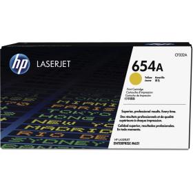 HP 654A Cartridge Yellow SC CF332A