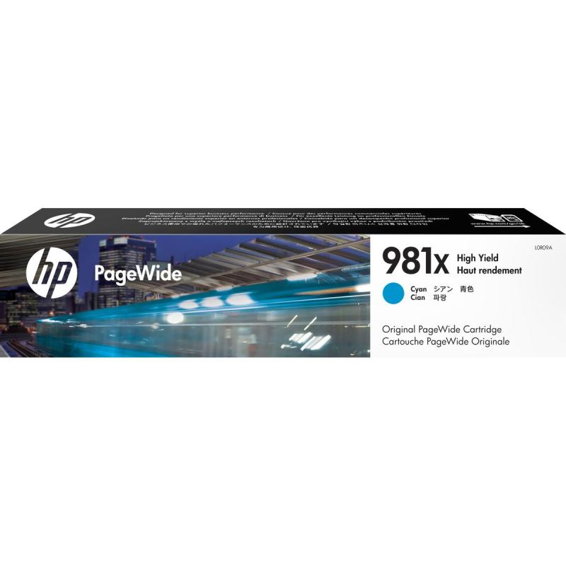 HP 981X HY Cyan PageWide L0R09A