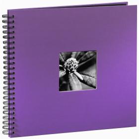 Hama Spiraalalbum Fine Art 34X32CM/50 Black Pages Purple