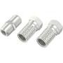 Hama Sat-Adapter-Set 2X F-Connectors EN Adapter F-Coupling/F-Coupling