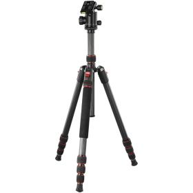 Hama Tripod Ramble II Duo Carbon 160 - Ball w/ Smartphonehouder