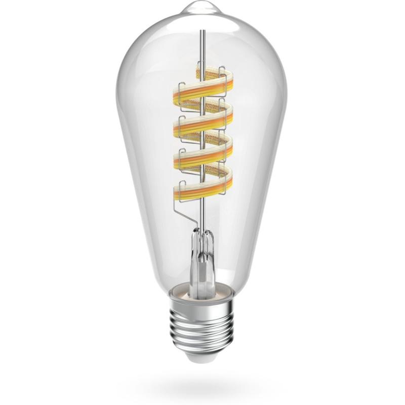 Hama Slimme Ledlamp Matter E27 Retro Gloeidraad ST64 RGBW Dimmable w/ App