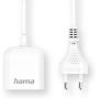 Hama USB-Netadapter w/ 1.9 M Long Cable 2.4 A 2X USB-A White