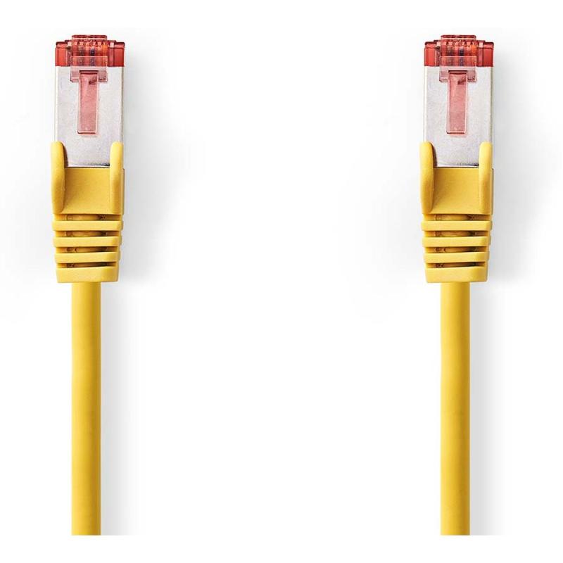 Nedis CAT6 Network Cable RJ45 M RJ45 M 15.0m Round LSZH Grey Label