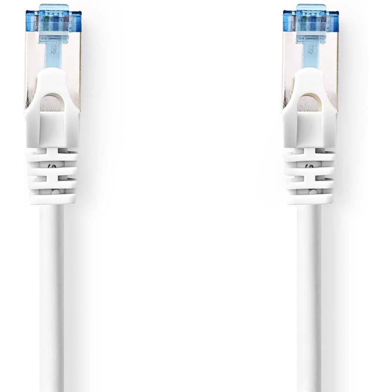 Nedis CAT6a Network Cable RJ45 M RJ45 M 20.0m Snagless Round LSZH Grey Label