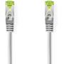 Nedis CAT7 Network Cable RJ45 M RJ45 M 1.0m Snagless Round LSZH Grey Label