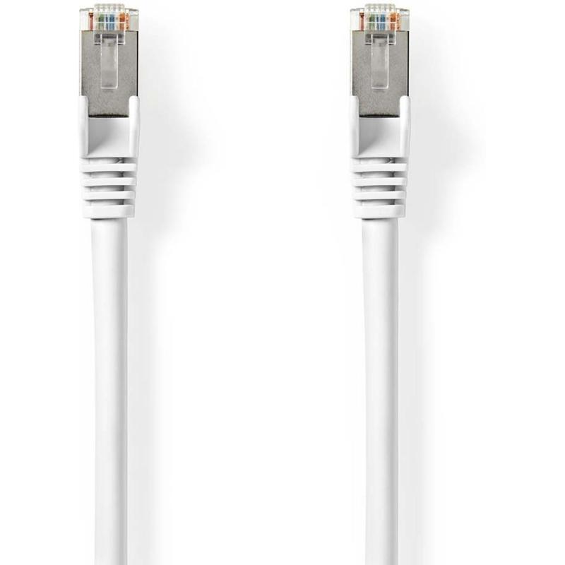 Nedis CAT 8.1 Network Cable RJ45 M RJ45 M 20.0m Round LSZH White Label