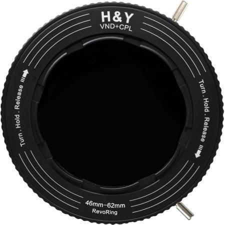 H&amp;Y RevoRing Variable ND3-1000+CPL Filter MkII - 46-62mm