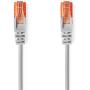 Nedis CAT6 Network Cable | RJ45 Male | U/UTP | 0.50 M | PVC | Grey