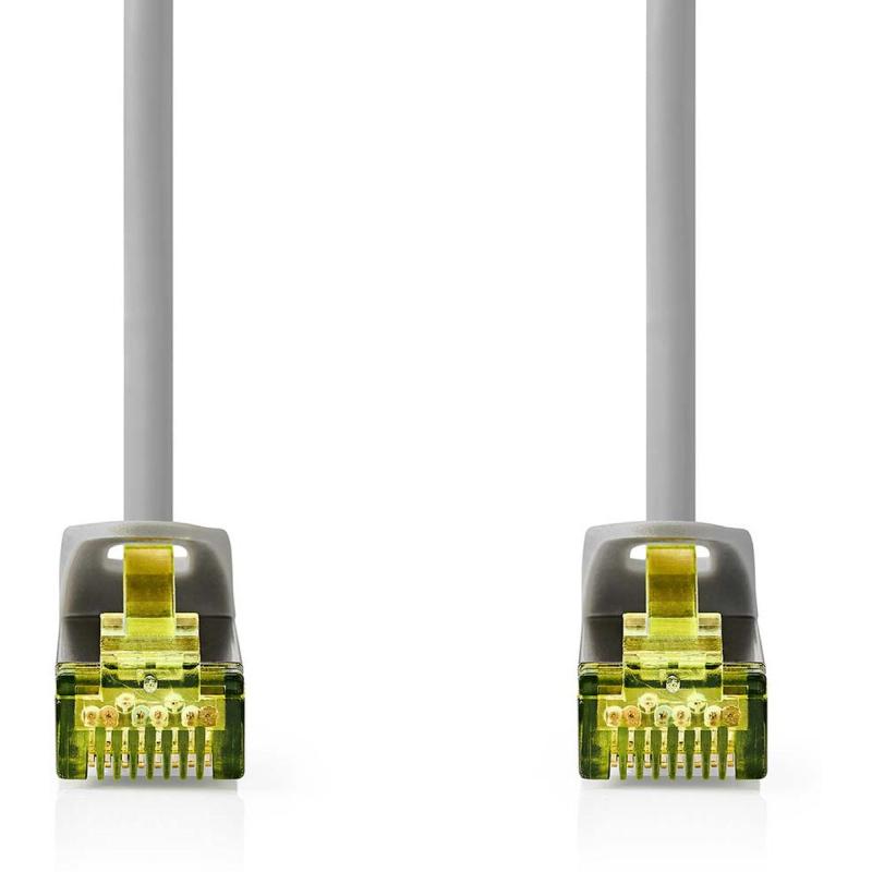 Nedis CAT7 Network Cable | S/FTP | RJ45 Male | 0.25 M | Snagless | LSZH | Grey