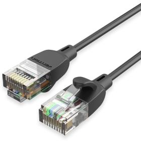 Cable de Red RJ45 UTP Vention IBIBI Cat.6A/ 3m/ Negro