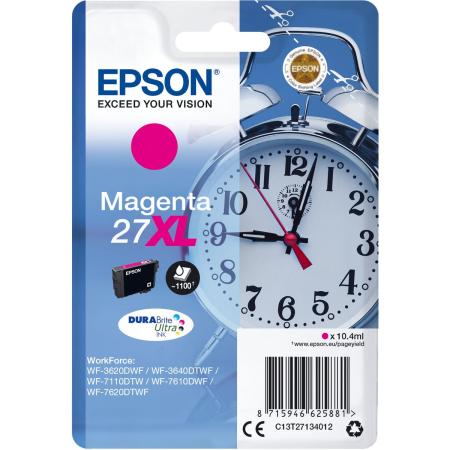 Epson 27XL Ink Cartridge Magenta High Capacity 10.4ml 1.100