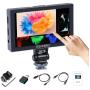 Feelworld P6X 5.5 inch Aluminium DSLR Camera Field Monitor Touch Screen 4K HDMI