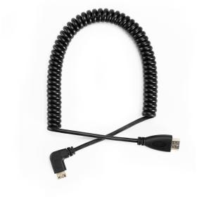 Caruba HDMI-Mini HDMI Spring Wire Angled