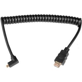 Caruba HDMI-Micro HDMI Spring Wire Angled