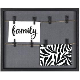 Hama Photo Frame Muro w/ Cord EN Clamps Black 29.5 X 36.5 cm