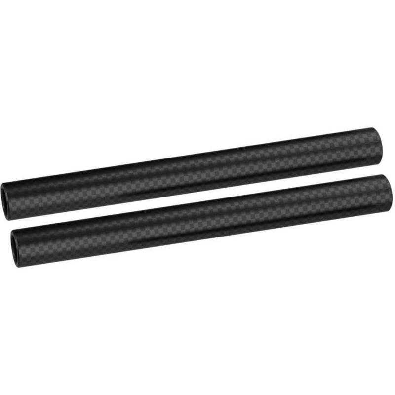 Nitze 15mm Carbon Rod - 150mm - 2 PCs In Set (RCF15-150)