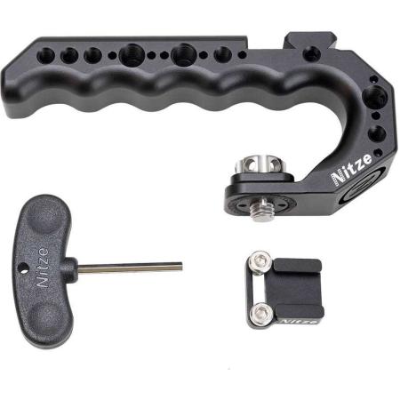 Nitze Stinger Handle 3/8 ARRI Locating Pins (PA28-BK)