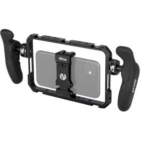 Nitze Smartphonecage Kit w/ Handles (T-MP01B)