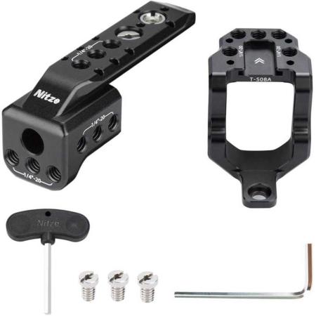 Nitze Extension Kit For Sony XLR-H1 Handle (Topplate + Rig) (T-S08C)