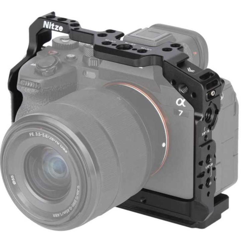 Nitze Cage For Sony A7III / A7IV / A7SIII / A7RIII / A7RIV / A7RV (T-S13A)