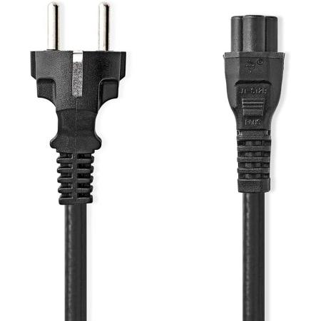 Nedis Power Cable | Type F (Cee 7/7) Male | IEC-320-C5 | 3.00 M | PVC | Black