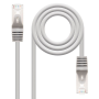 Cable de Red RJ45 FTP Nanocable 10.20.0801/ Cat.6/ 1m/ Gris