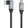 SmallRig USB C (Straight) To USB C (Angled) Data Cable (35cm / 13.8IN) 4790