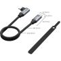 SmallRig USB C (Straight) To USB C (Angled) Data Cable (35cm / 13.8IN) 4790