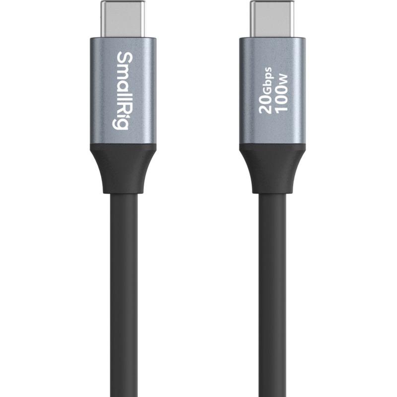 SmallRig USB C (Straight) To USB C (Straight) Data Cable (60cm / 23.6IN) 4789