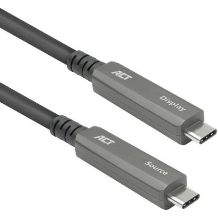 ACT USB-C 3.2 GEN2 Active Optical Cable (AOC) For Touch Panels Data Power 7.5m