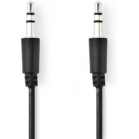 Nedis Stereo-Audio Cable | 3.5 mm Male | 1.00 M | Round | Black