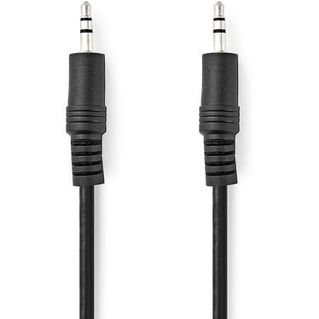 Nedis Stereo-Audio Cable | 3.5 mm Male | 1.50 M | Round | Black