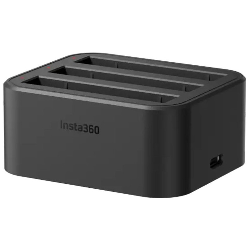 Cargador Rápido Triple Insta360 para ONE X3 - Entrega en 24h