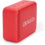 Altavoz con Bluetooth Aiwa BS-200RD/ 6W/ 1.0/ Rojo