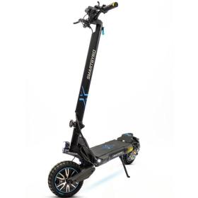 Patinete Eléctrico SmartGyro CrossOver Dual Max 2 LR Certificado/ Motor 1000W/ Ruedas 10'/ 25km/h/ Autonomía 70km/ Negro