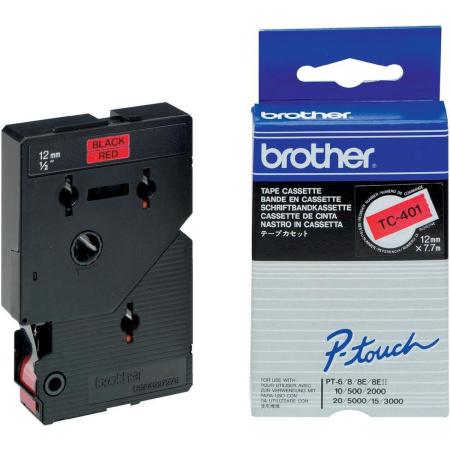 Brother TC401 Tape Cassette 12mm 7.7m