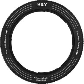 H&amp;Y RevoRing 67-82mm Variable Adapter For 82mm Filters - Red