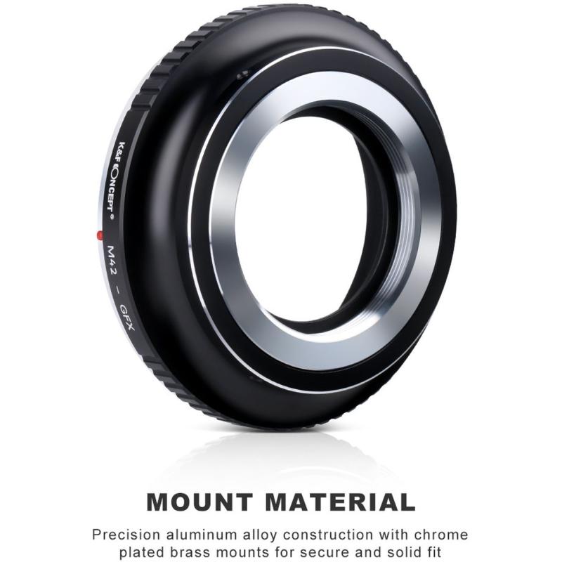 K&amp;F Concept M42-GFX Lens Adapter w/ Handmatige Focus