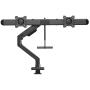 ACT Dual Monitor Arm Office Premium w/ Gas Spring Crossbar