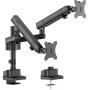 ACT Dual Monitor Arm Office Solid Pro w/ Mechanical Spring