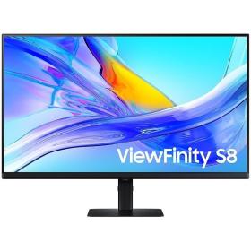 Monitor Profesional Samsung ViewFinity S8 S80UD S32D800UAU 32'/ 4K/ Regulable en altura/ Negro