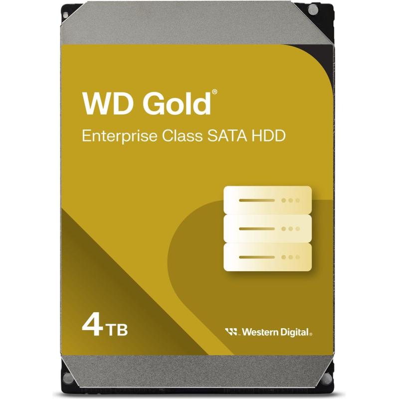 Western Digital 4TB Gold 256 MB 3.5IN SATA 6GB/s 7200RPM